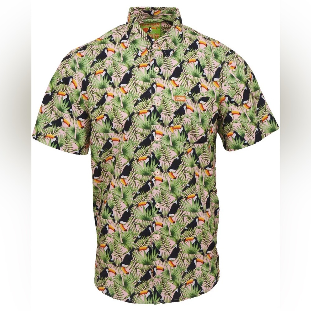 BNWOT Dixxon “Toucan do it” bamboo short sleeve - XXL